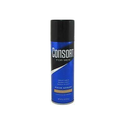Consort Consort Hair Spray Aerosol, Extra Hold 8.3 Oz Hair Spray Light Gray