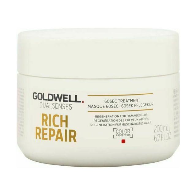 Goldwell Goldwell DualSenses Rich Repair 60sec Treatment 6.7 oz Hair Treatment Beige