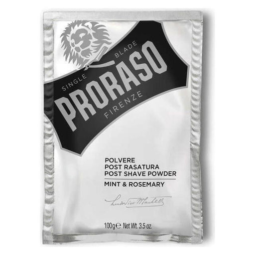 Proraso Proraso Mint & Rosemary Classic Post Shave Powder 100g Post Shave Powder Light Gray