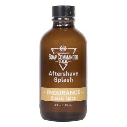 Soap Commander Soap Commander Endurance After Shave Splash 4 Oz After Shave Splash Dark Olive Green