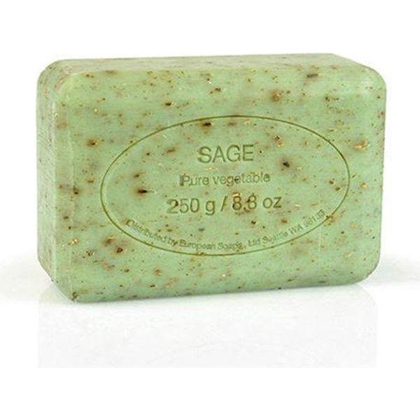 Pre De Provence Pre De Provence Sage Shea Butter Enriched Vegetable Soap 250g Shea Butter Enriched Vegetable Soap Dark Sea Green