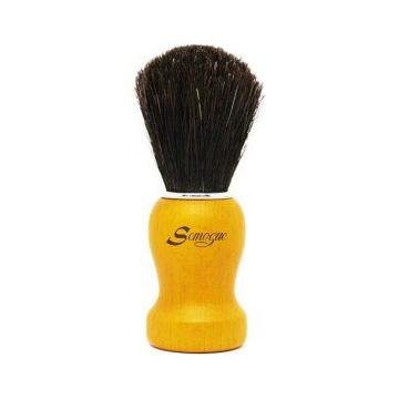 Semogue Semogue Pharos-c3 Pure Black Badger Shaving Brush - Yellow Shaving Brush Goldenrod