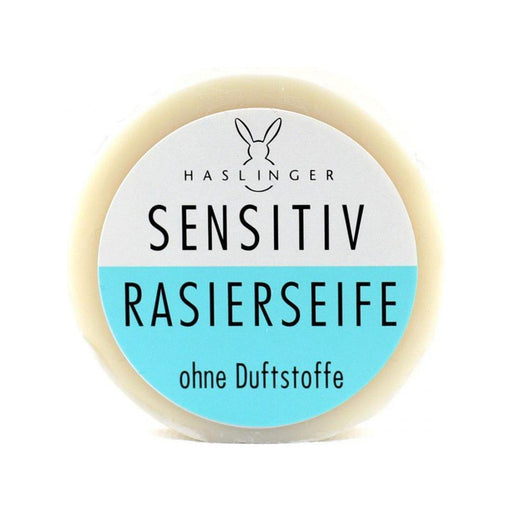 Haslinger Haslinger Sensitive Shaving Soap 60 g Shaving Soap Antique White