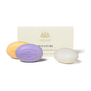 Caswell Massey Caswell-Massey Bath Soap Box of Three 5.8 oz Each Bar Collection Bar Soap Light Gray Signature