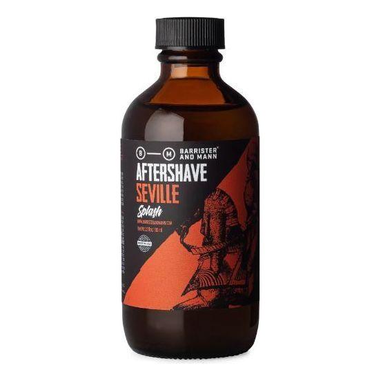 Barrister & Mann Barrister & Mann Seville Collection Shaving Set Black Aftershave Splash 100ml