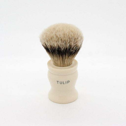 Simpsons Simpsons Tulip T4 Super Badger Hair Shaving Brush Shaving Brush White Smoke