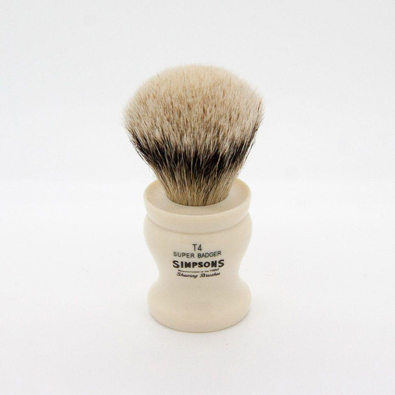 Simpsons Simpsons Tulip T4 Super Badger Hair Shaving Brush Shaving Brush Beige