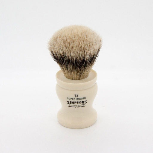 Simpsons Simpsons Tulip T4 Super Badger Hair Shaving Brush Shaving Brush Beige