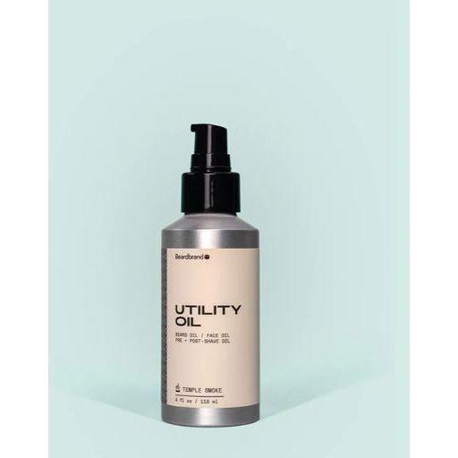 Beardbrand Beardbrand Temple Smoke Utility Oil 4 oz Beard Oil Light Gray