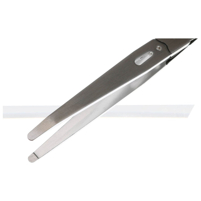 Seki Edge Seki Edge Safe Round Tip Tweeze SS-516 Tweezers Light Gray
