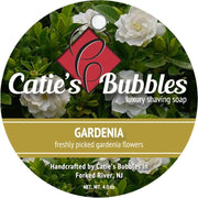 Catie's Bubbles Catie's Bubbles Gardenia Shaving Collection Shaving Set Dark Slate Gray Shaving Soap 4oz