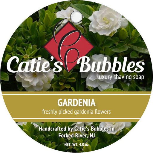 Catie's Bubbles Catie's Bubbles Gardenia Shaving Collection Shaving Set Dark Slate Gray Shaving Soap 4oz