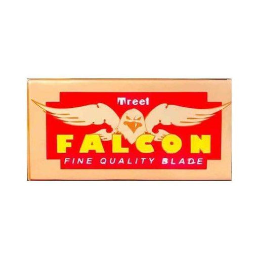 Treet Treet Falcon Carbon Steel Double Edge Razor Blades 10 Blades Razor Blades Red