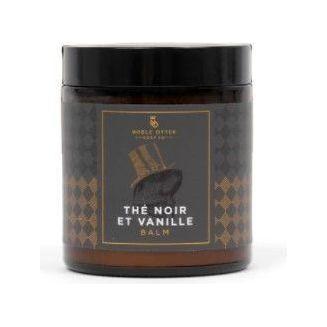 Noble Otter Noble Otter Soap Co. The Noir Et Vanille Shaving Collection Shaving Set Dark Slate Gray Aftershave Balm 4 oz