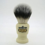 Simpsons Simpson Commodore X1 Sovereign Grade Synthetic Fibre Shaving Brush Shaving Brush Light Gray