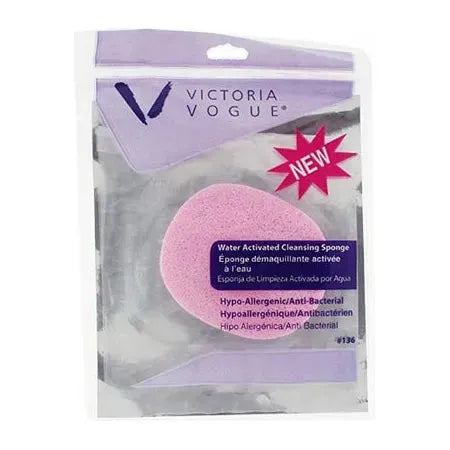 Victoria Vogue Victoria Vogue Water Activated Cleansing Sponge #136 Cleansing Sponge Gray